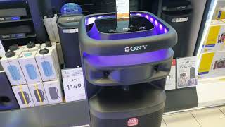 Sony ULT TOWER 10 Party Bluetooth Speaker | Sound Test!