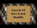 Professor Layton and the Curious Village - Puzzle 17: Five-Card Shuffle