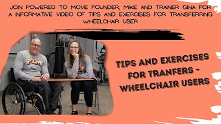 Tips and Exercises for Transferring - Wheelchair Users