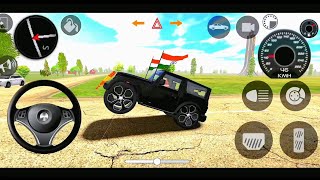 Dollar (Song) Modified Mahindra Black Thar 😈 || Indian Cars Simulator 3D || Android GamePlay #3