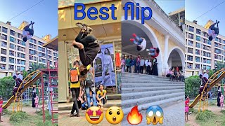 Best flip in public// public reaction 😱🤩😜//crazy flip//world best flip in public// girls reaction😜🤩😱