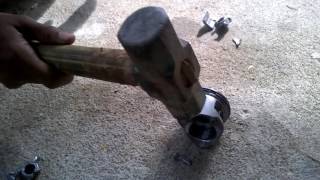 Hammer vs forged piston&cast piston