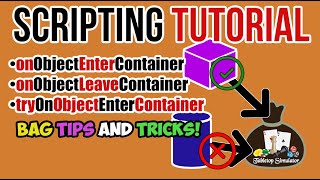 Scripting Tutorial | Tabletop Simulator | Bags and Other Containers | Tips and Tricks