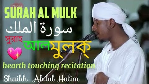 سورة الملك /Surah Al Mulk /Shaikh  Abdul Halim