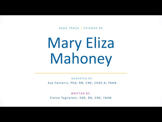NLN Nursing EDge Unscripted Saga S1, Ep5: Mary Eliza Mahoney - YouTube