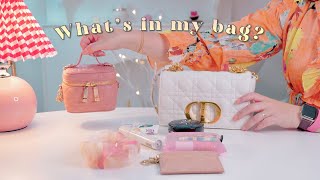 SUB) What’s in my bag? 👛| Dior Micro Vanity Case Unboxing