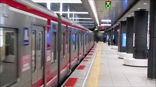 【乗降合図動画】中津駅　地下鉄御堂筋線　手で合図