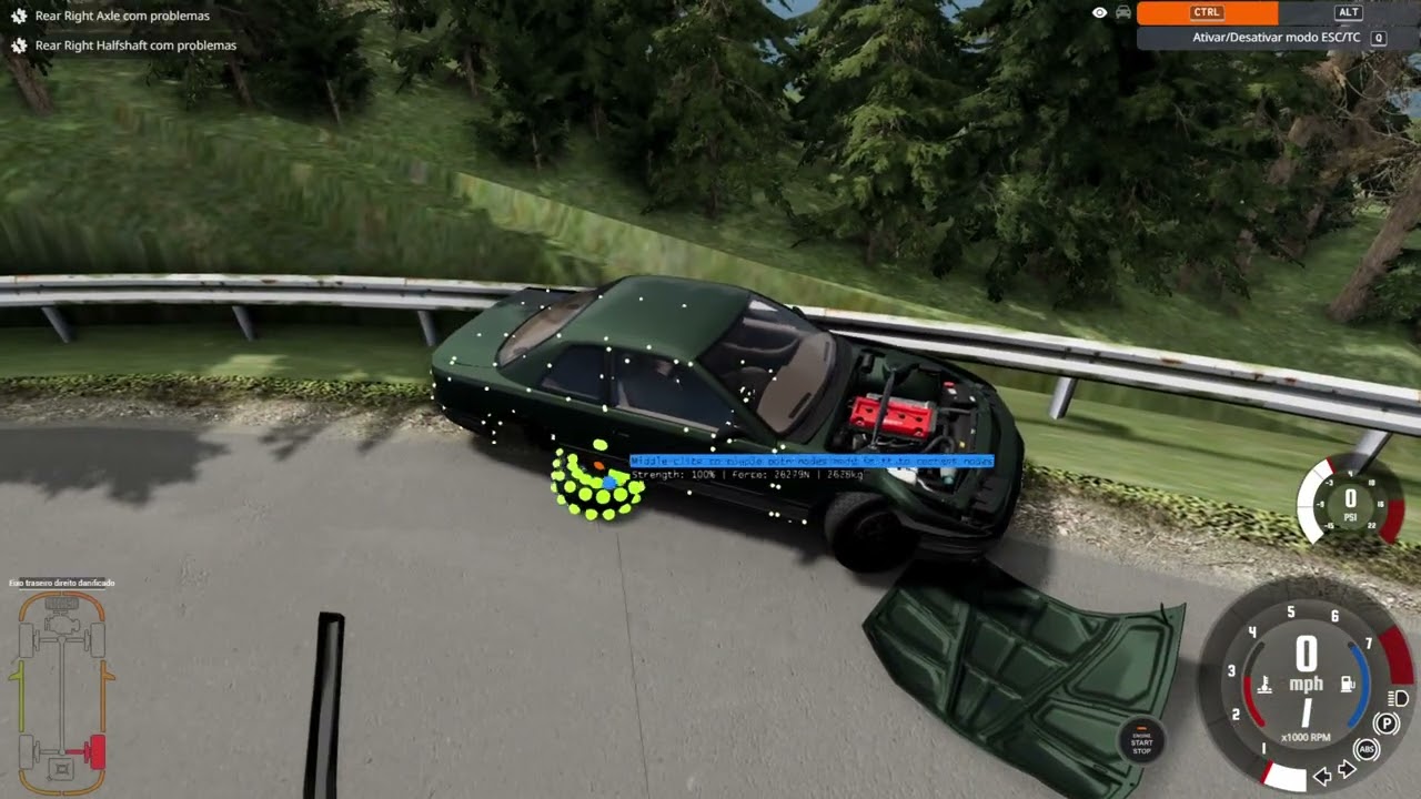 Learning how to drift in beamng EP: 1