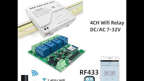 Smart Wifi Motor Switch Module