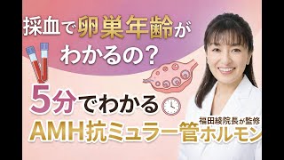 採血でわかる卵巣年齢？AMHを５分で解説！