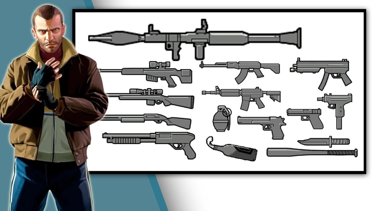 How To Get All Weapons In Gta 4 Youtube