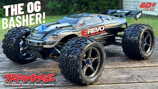 Traxxas Brushless Edition ERevo  (First run, with a 10 year old truck!)