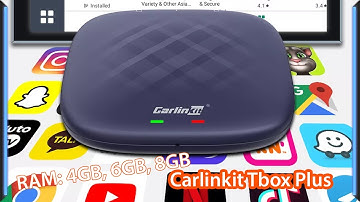 So sánh Android Box ô tô Tbox Plus các phiên bản Ram 4GB 6GB 8GB