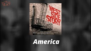 America (Lyrics) -West Side Story 2021