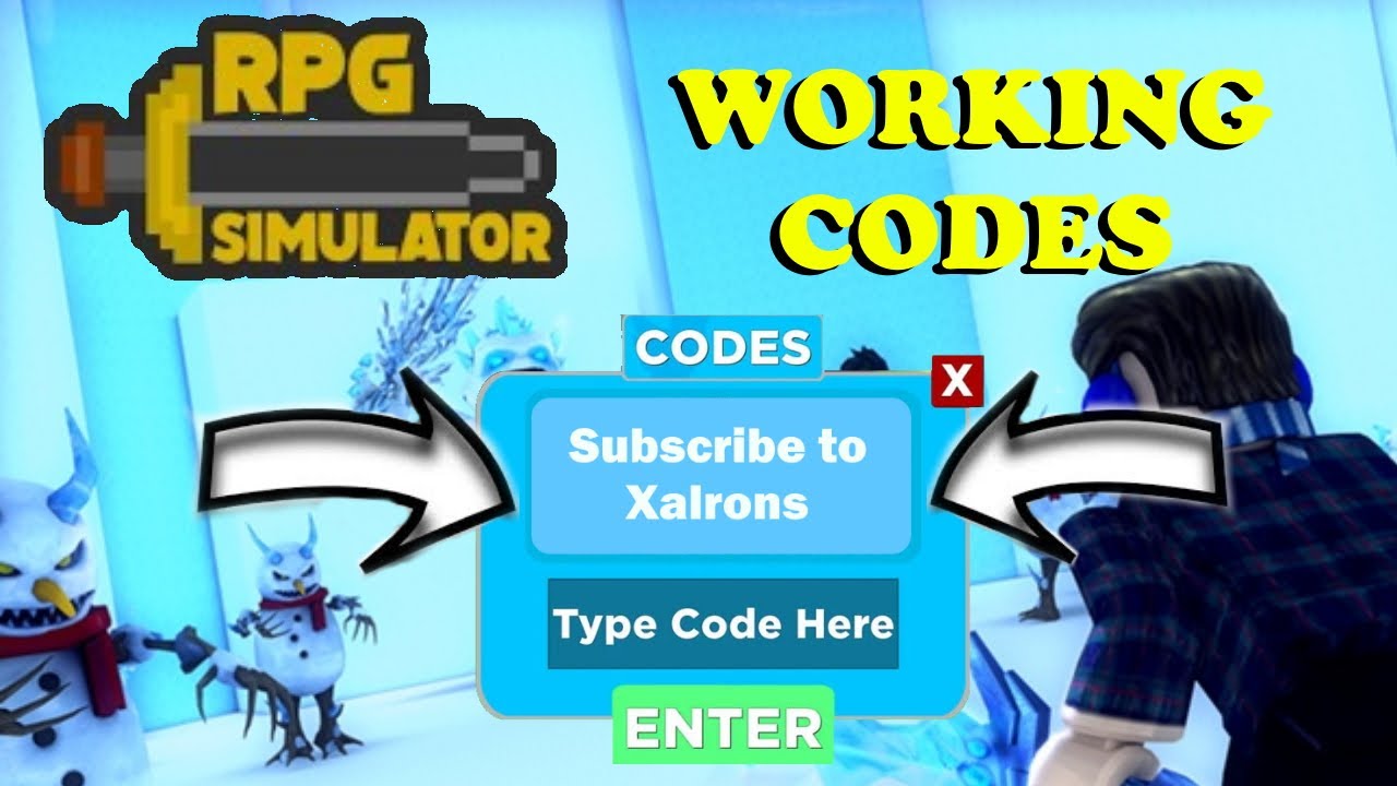 Rpg Simulator Current Working Codes Roblox Youtube