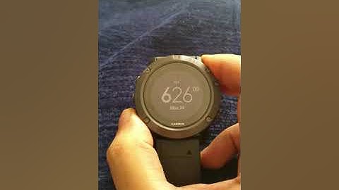 Garmin Fenix 5X with Descent Mk1 Firmware