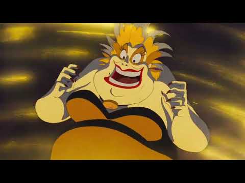 Ursula Turns Captain Hook into a Codfish (RIP Pat Carroll)