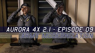 Let's Play Aurora 4x C# 2.1.1 - Episode 9 - Army Modernization
