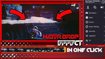Water Drop Two New Easiest Effect Tutorial - “Single Click Effect” // Node Video