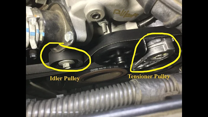 2007 Dodge Magnum R/T 5.7L Tensioner & Idler Pulley Replacement