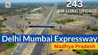 Delhi Mumbai Expressway Madhya Pradesh Update | #rslive | 4K