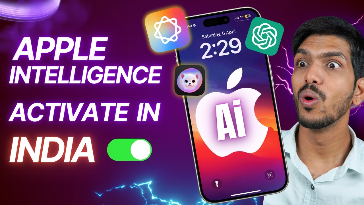 How To Enable Apple Intelligence In India - iPhone iOS18.4 - Apple ...