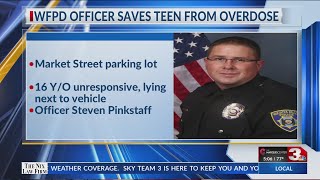 Another Wichita Falls teen saved from fentanyl overdose by WFPD officer