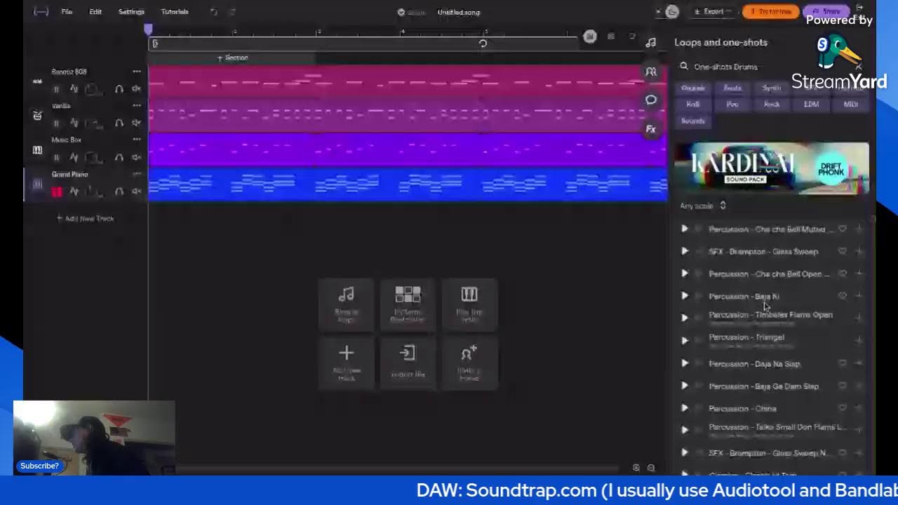 Trying out a new DAW