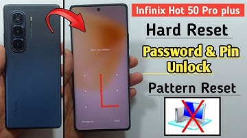Infinix Hot 50 Pro plus Hard Reset |  Infinix (X6880) Pattern Unlock/Pin Unlock 2025 | Without pc