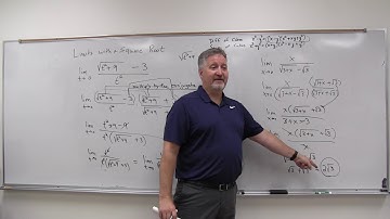MTH 261 Section 1.6b - Limits with Square Roots & Complex Fractions