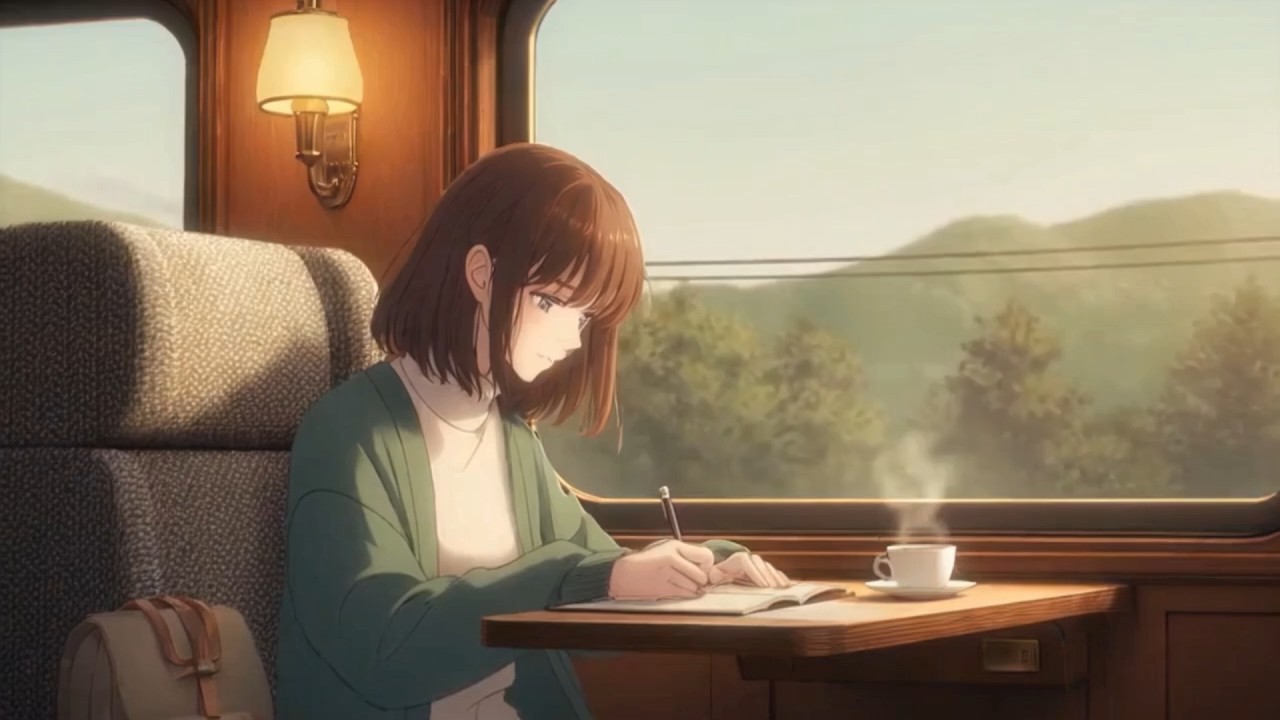 Lo-Fi for Studying & Relaxing | Quiet Train Journey