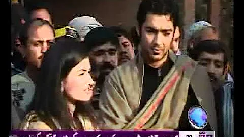 Pakistani Tennis Star Aisam Ul Haq visits Shaukat Khanum Memorial Cancer Hospital