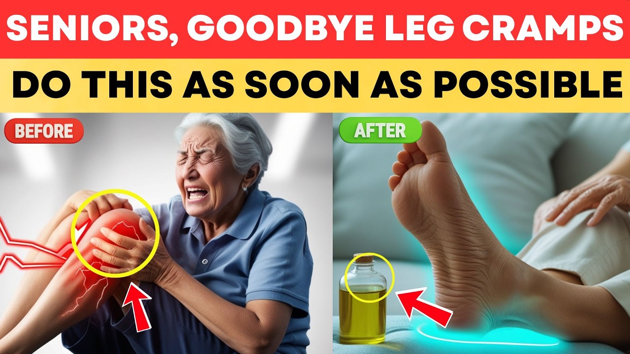 SENIORS, STOP Taking Painkillers! This THING Ends Senior Leg Cramps SUPER Fast| Senior Health