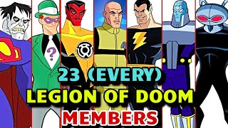 23 (Every) Legion Of Doom Members - Explored - Band of Most Evil Villains To Kill The Justice League