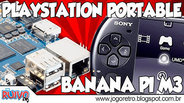 Banana Pi M3 - Testando o PPSSPP GOLD v1.2.2 / Playstation Portable Games (Android 5.1 Lollipop)