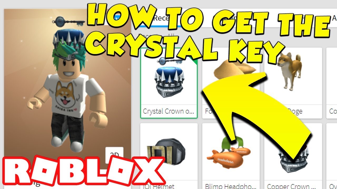 Roblox How To Get The Crystal Key Location Walkthrough Roblox