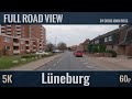 Lüneburg, Germany: Auf der Höhe, Ringstraße, Oedemer Weg, Soltauer Straße,  Uelzener Straße - 5K 60p