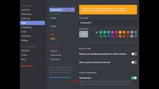 DISCORD Rainbow Roles! Colour Changing Roles Bot RainbowBOT DISCORD Rainbow Roles! Colour Changing Roles Bot RainbowBOT