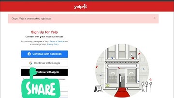 Oops, Yelp is overworked right now | Can
