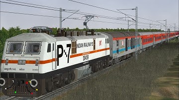 12954 August Kranti Rajdhani Express PART 1 || MSTS || || OPEN RAILS ||