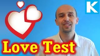 Dating love test