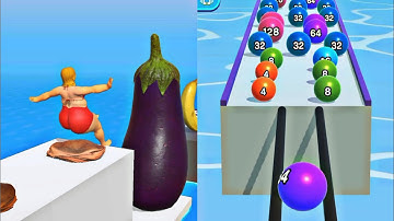 Ball Run 2048 vs Squeezy Girl All Levels Mobile Gameplay Walkthrough Android IOs Alltrailer EPIC