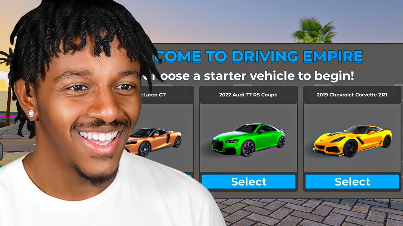 STARTING OVER IN ROBLOX DRIVING EMPIRE