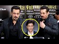 Salman khan reaction on working with shahrukh khan in tiger 3 iifa 2023 green carpet