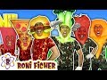 GUERRA INFINITA DOS ALIMENTOS!!! (AVENTURA RONI FICHER!!!) FOOD INFINITY WAR!!!