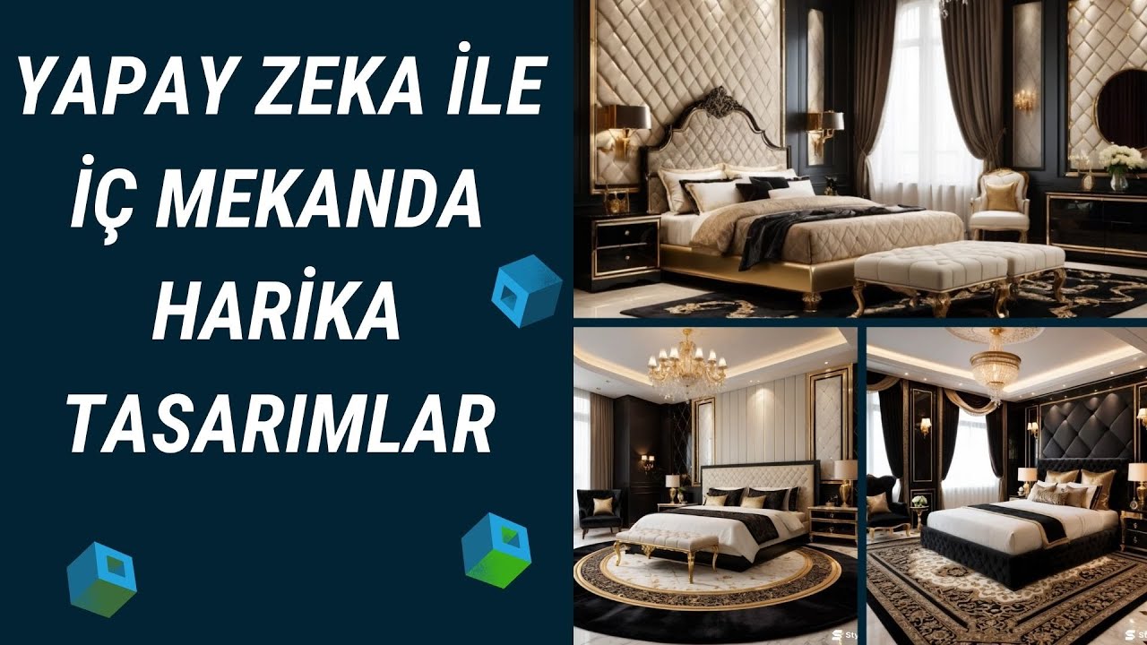 Yapay Zeka ile İç Mekanda Harika Tasarımlar - YouTube