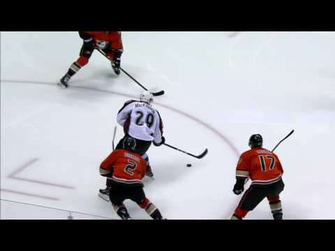 Silfverberg rewards his goalie's timely save with a magnificent goal