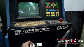 Excellon CNC-6 upgraded with the Nalbantov N-Drive USB Emulator