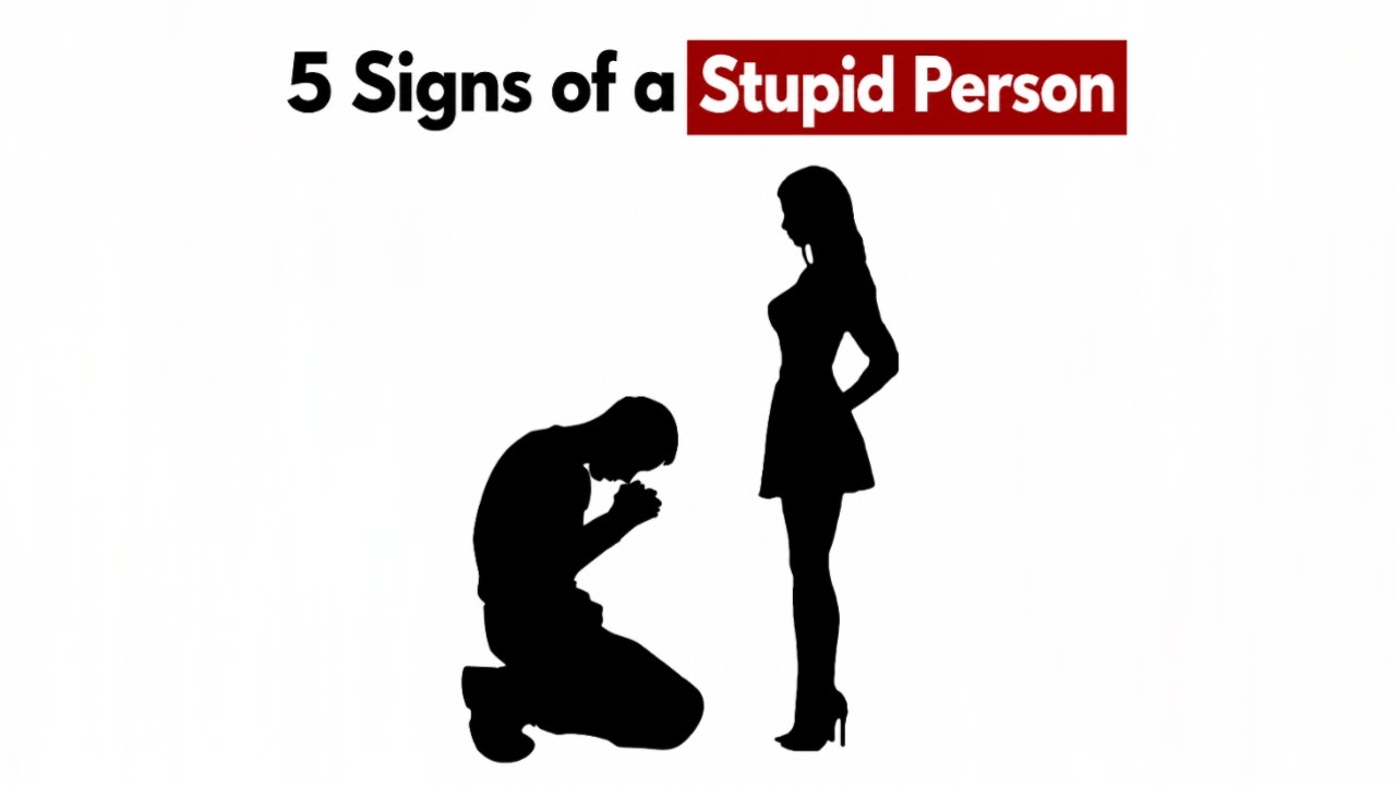 5 Brutal Signs That Make You Look Stupid (Psychology Explains)