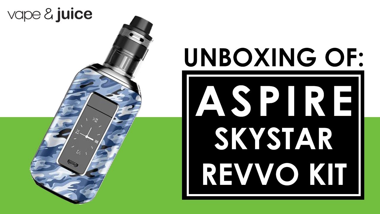 Aspire Skystar Revvo Kit Unboxing and Review I Vape & Juice